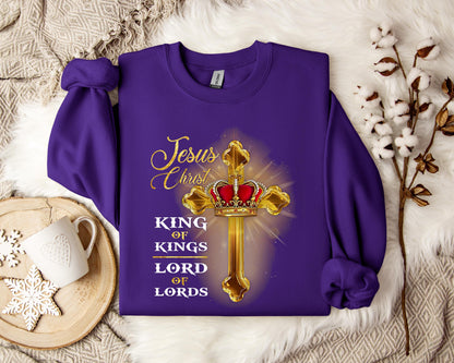 Jesus Christ King Of Kings Lord Of Lords Sweatshirt