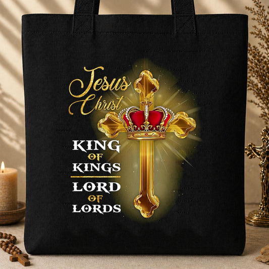 Jesus Christ King Of Kings Lord Of Lords Tote Bag