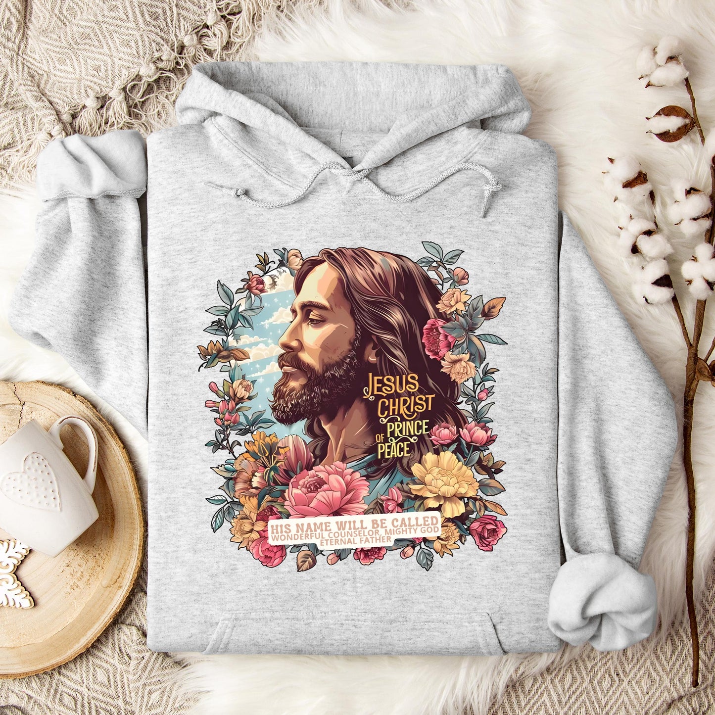 Jesus Christ Prince Of Peace Hoodie