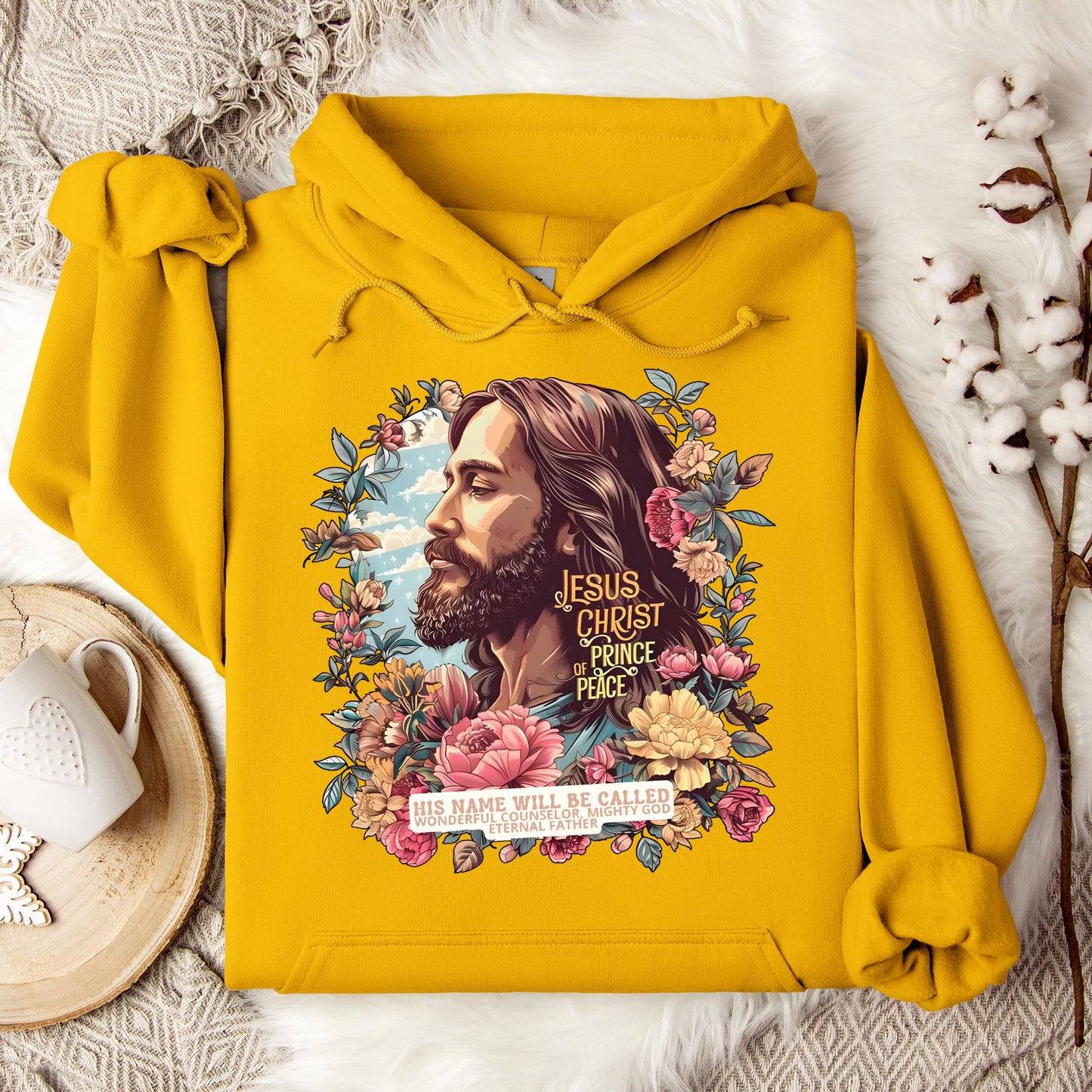 Jesus Christ Prince Of Peace Hoodie