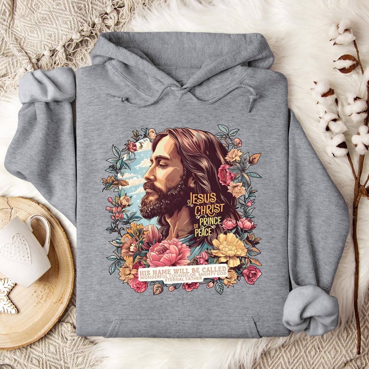 Jesus Christ Prince Of Peace Hoodie