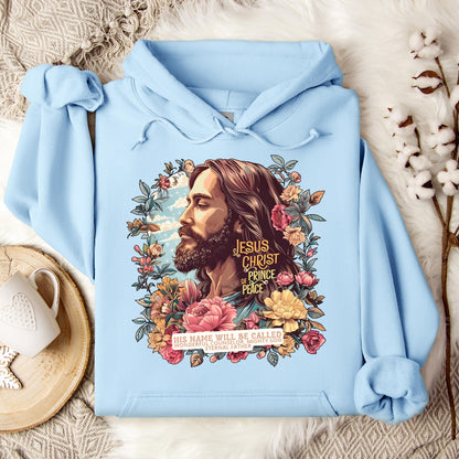 Jesus Christ Prince Of Peace Hoodie