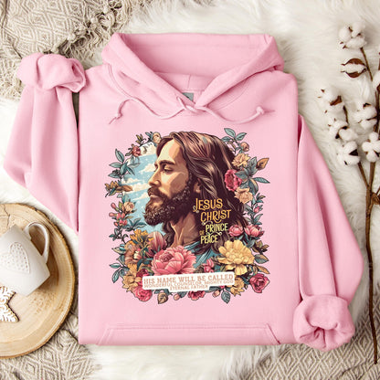 Jesus Christ Prince Of Peace Hoodie