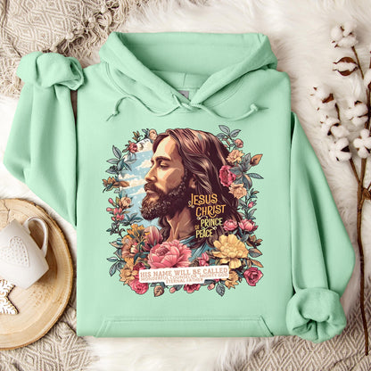 Jesus Christ Prince Of Peace Hoodie