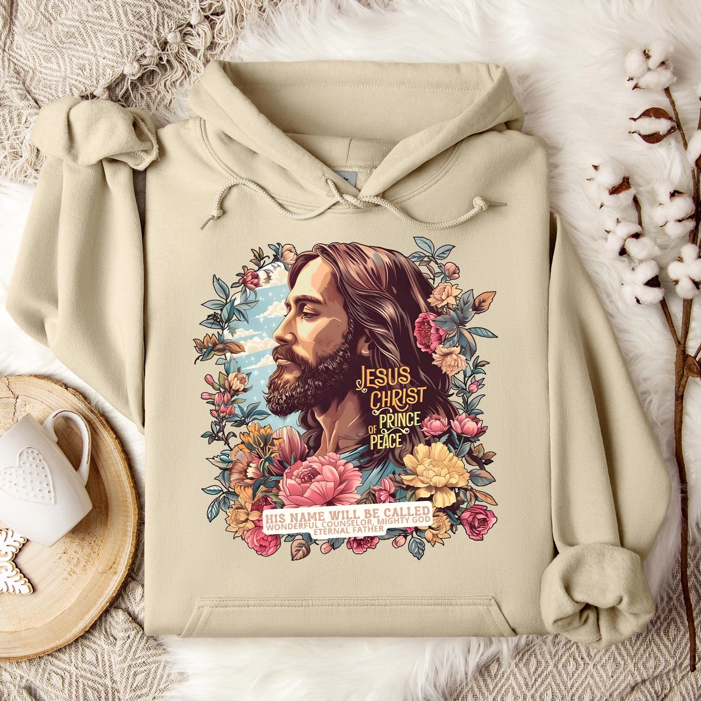 Jesus Christ Prince Of Peace Hoodie