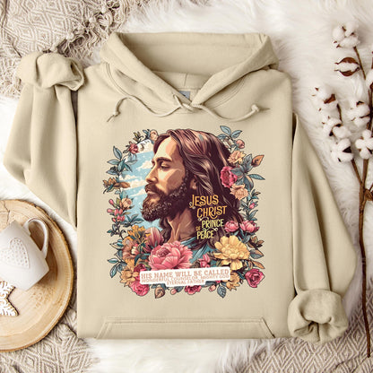 Jesus Christ Prince Of Peace Hoodie