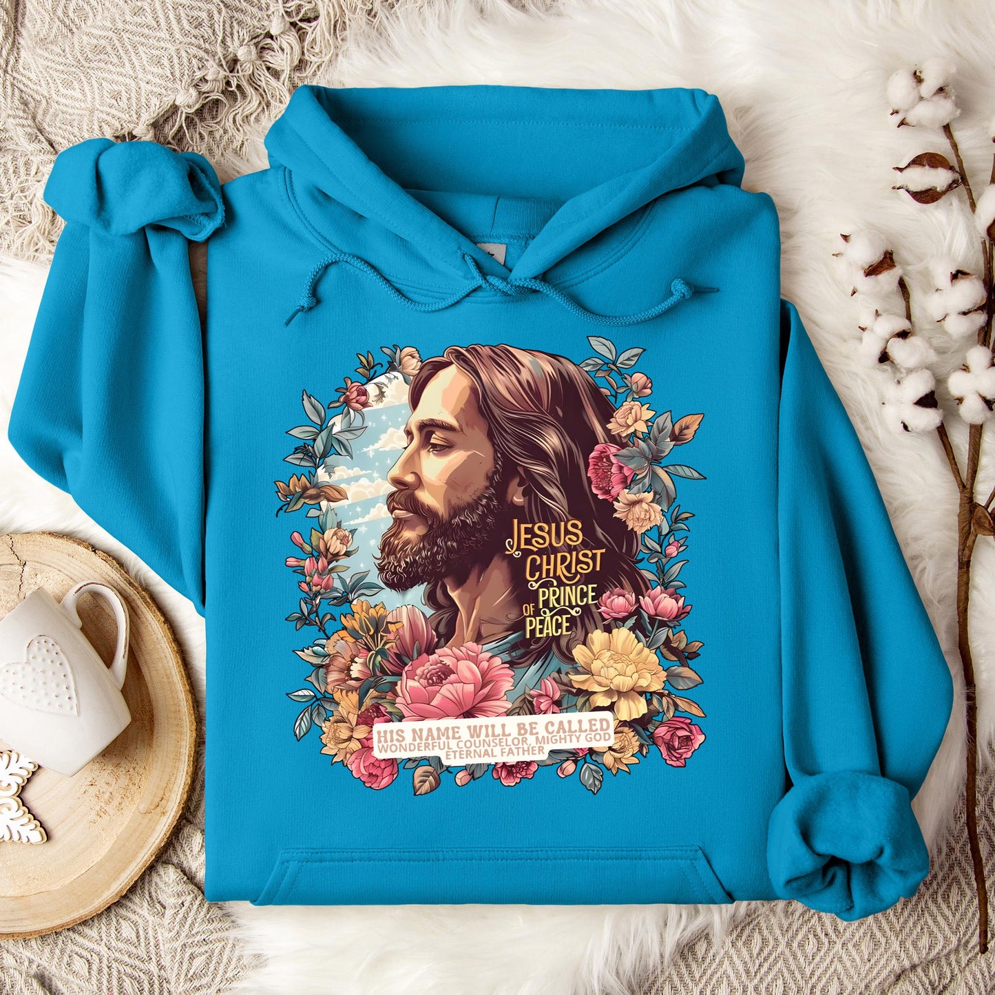 Jesus Christ Prince Of Peace Hoodie