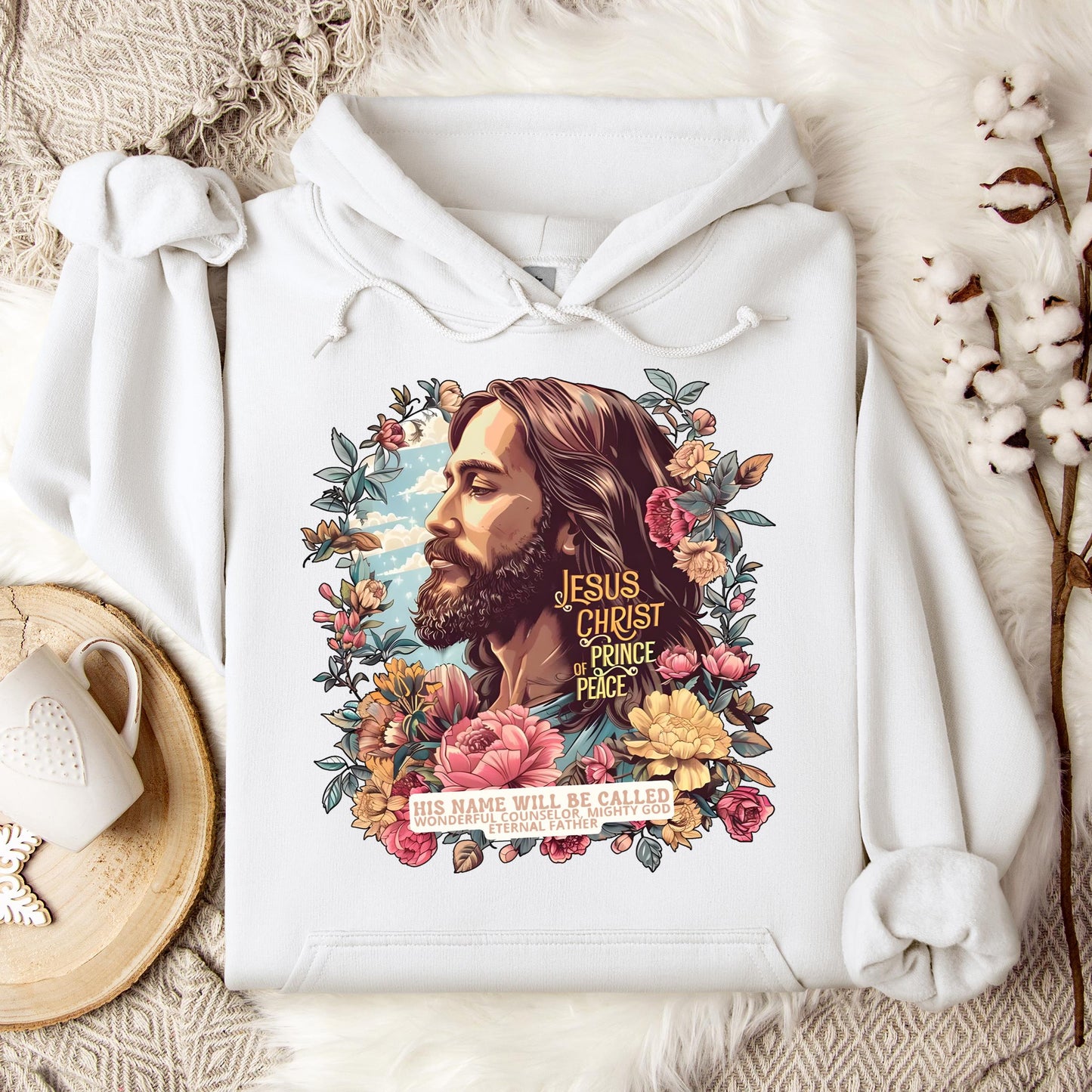 Jesus Christ Prince Of Peace Hoodie