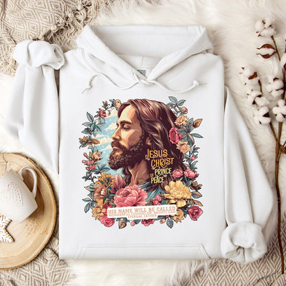 Jesus Christ Prince Of Peace Hoodie