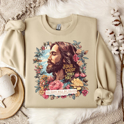 Jesus Christ Prince Of Peace Sweatshirt