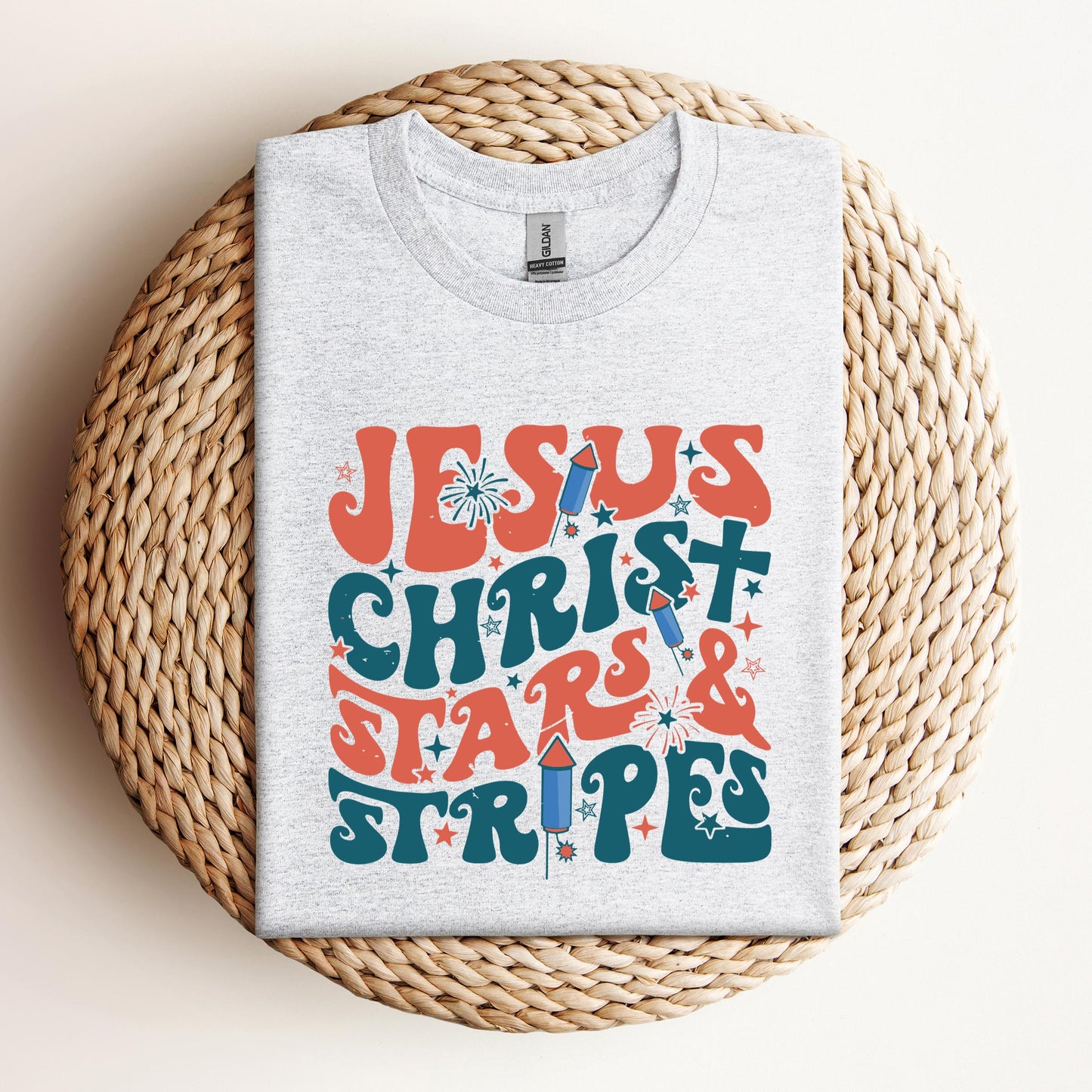 Jesus Christ Stars & Stripes