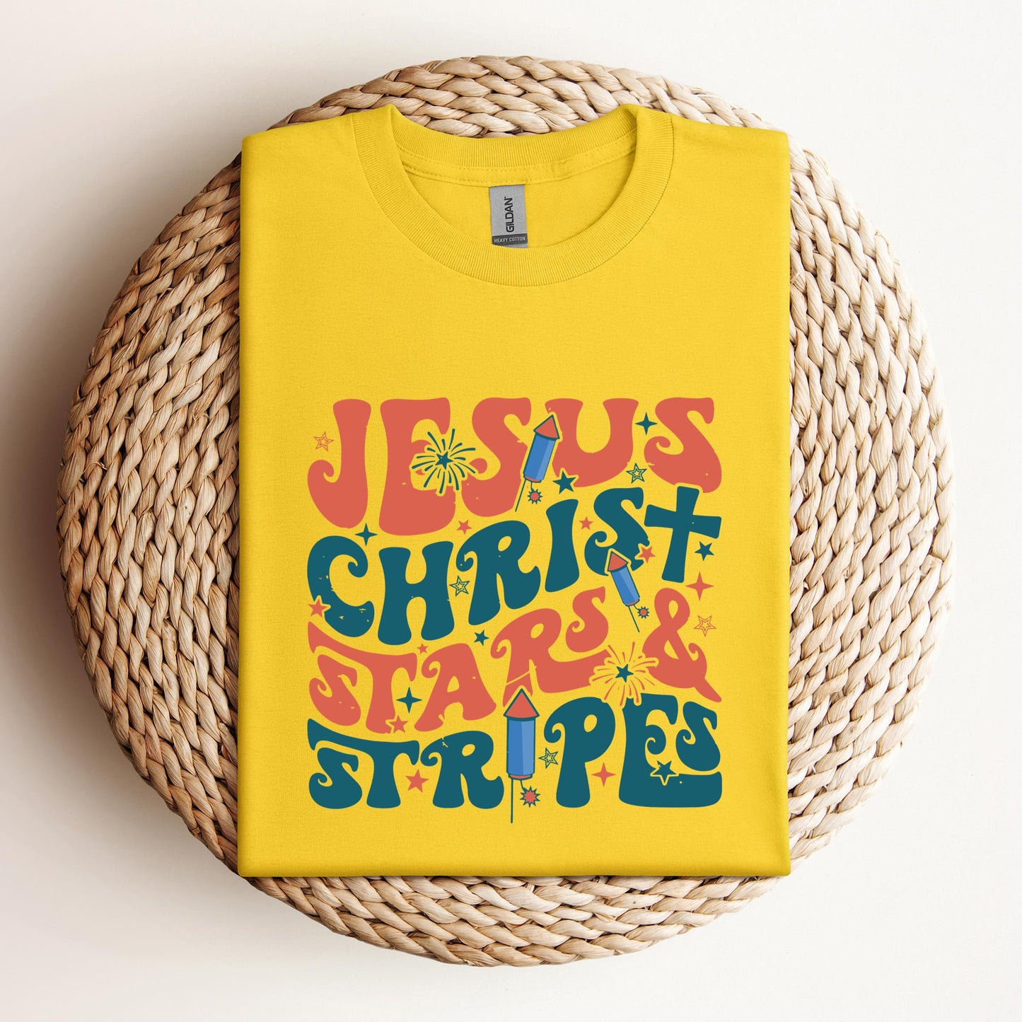 Jesus Christ Stars & Stripes
