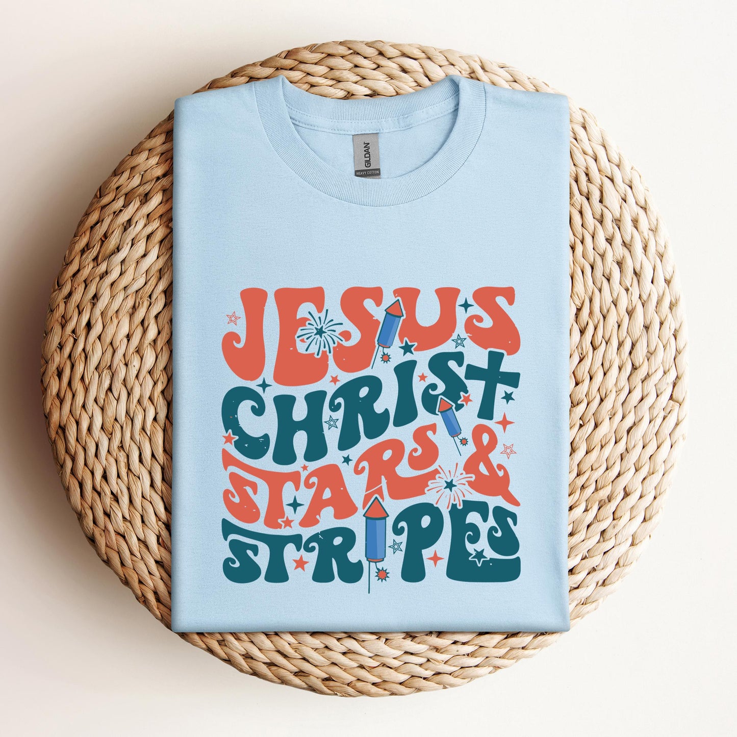 Jesus Christ Stars & Stripes