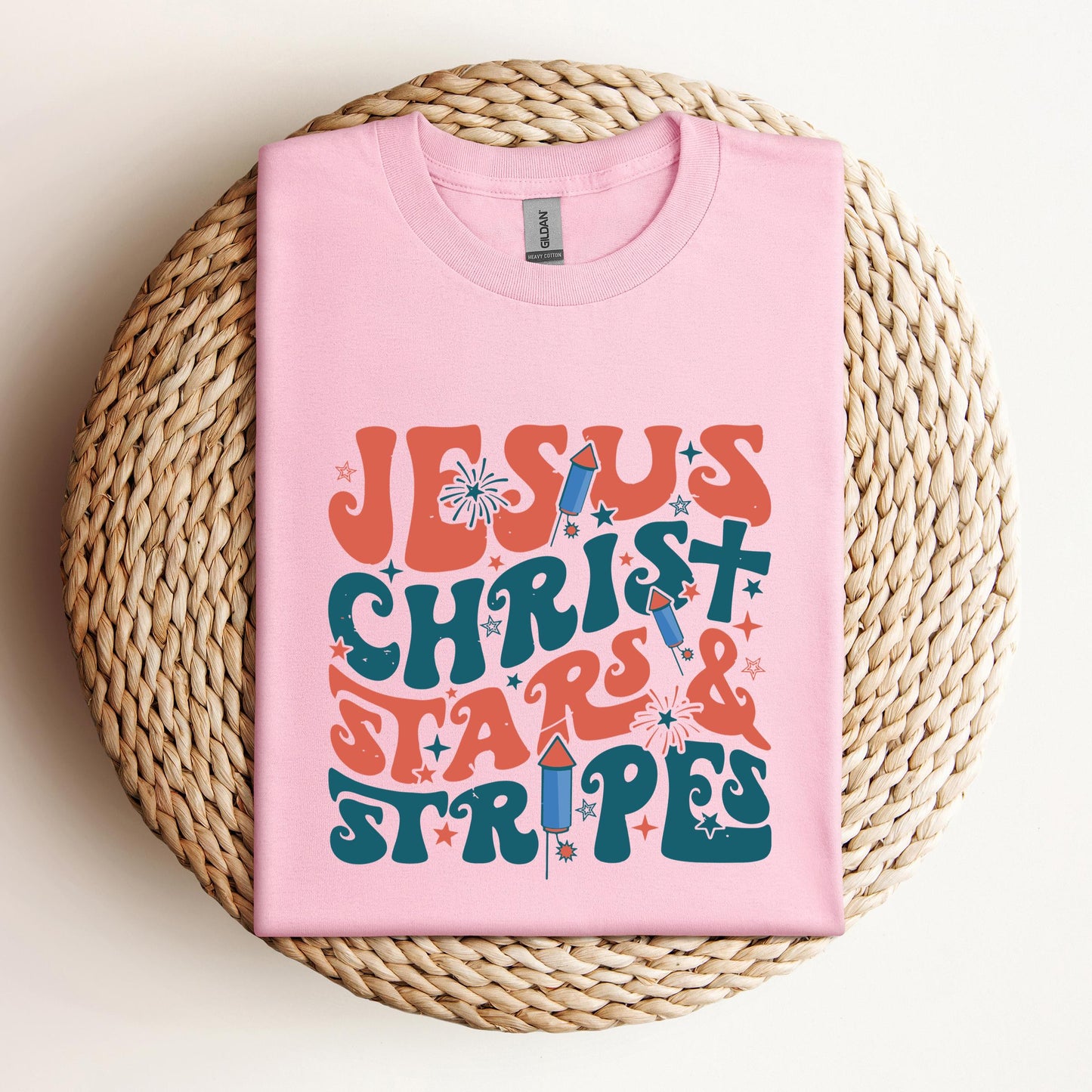 Jesus Christ Stars & Stripes