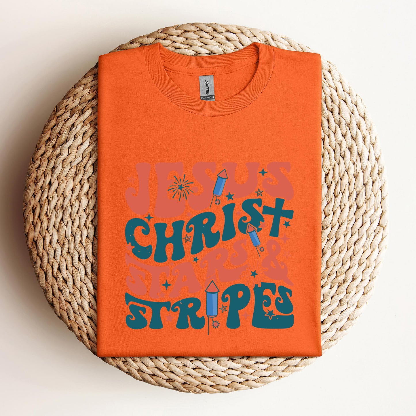 Jesus Christ Stars & Stripes