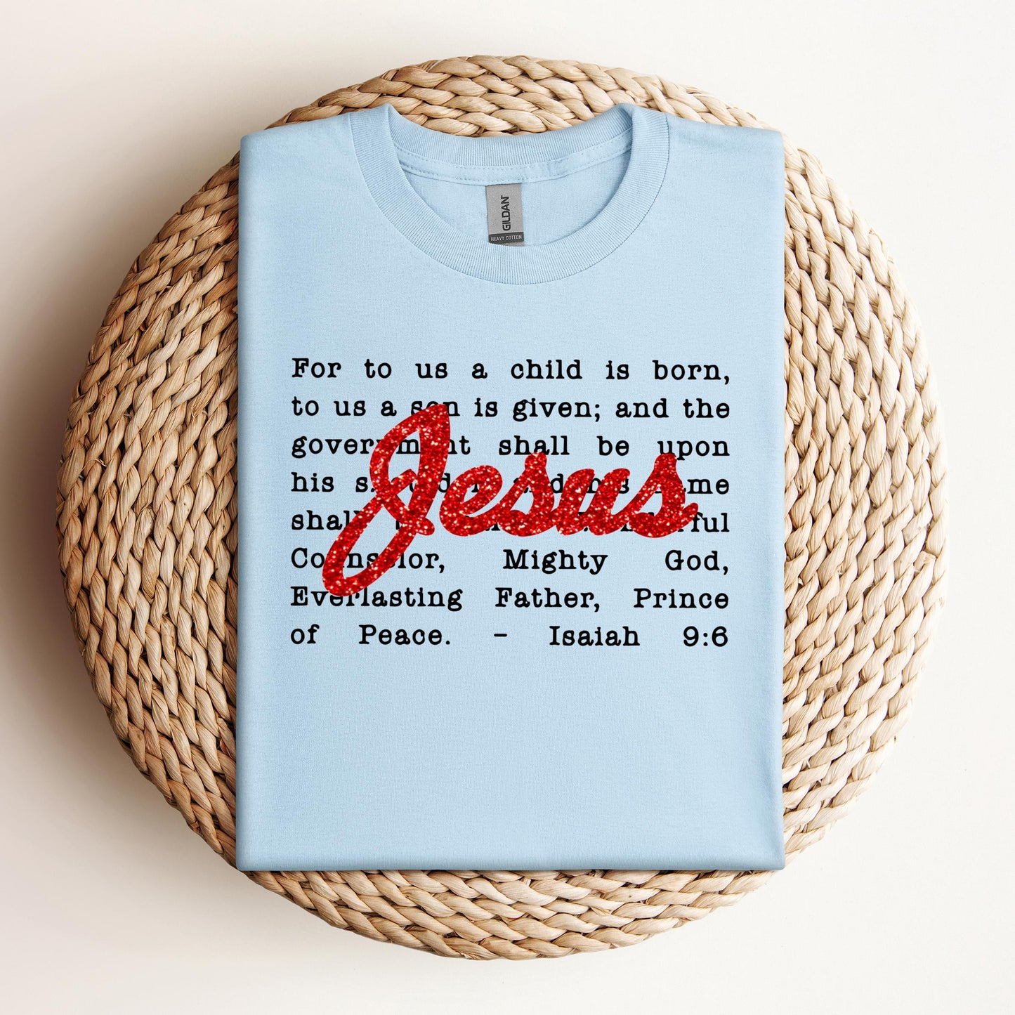 Jesus Christmas Bible Verse Isaiah 9.6