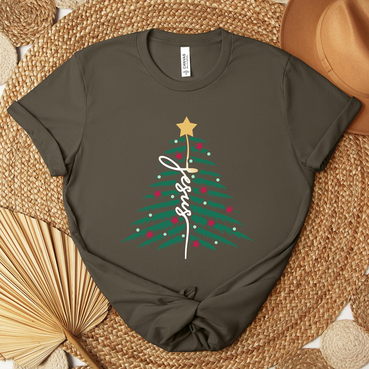 Jesus Christmas Tree 01 Premium T-shirt