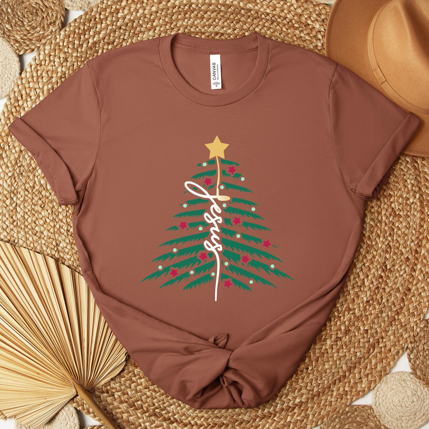 Jesus Christmas Tree 01 Premium T-shirt