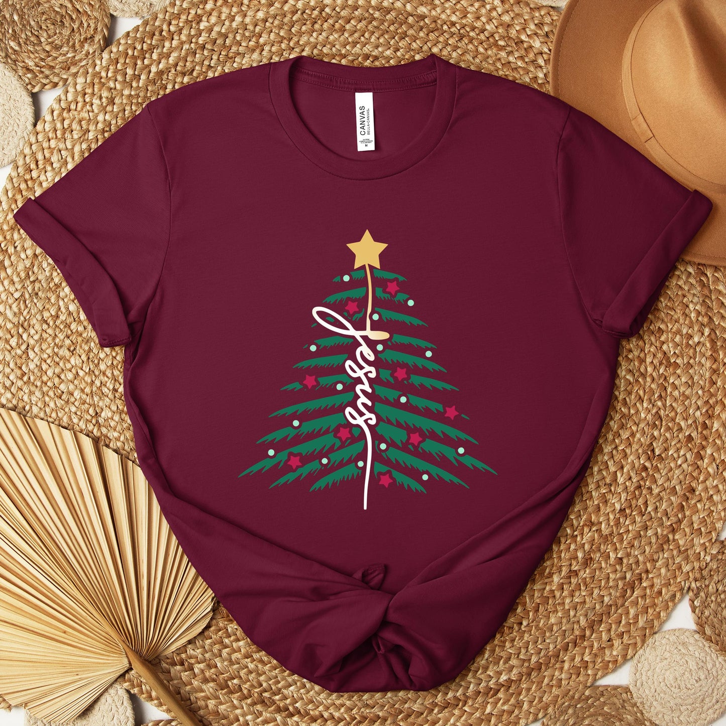 Jesus Christmas Tree 01 Premium T-shirt