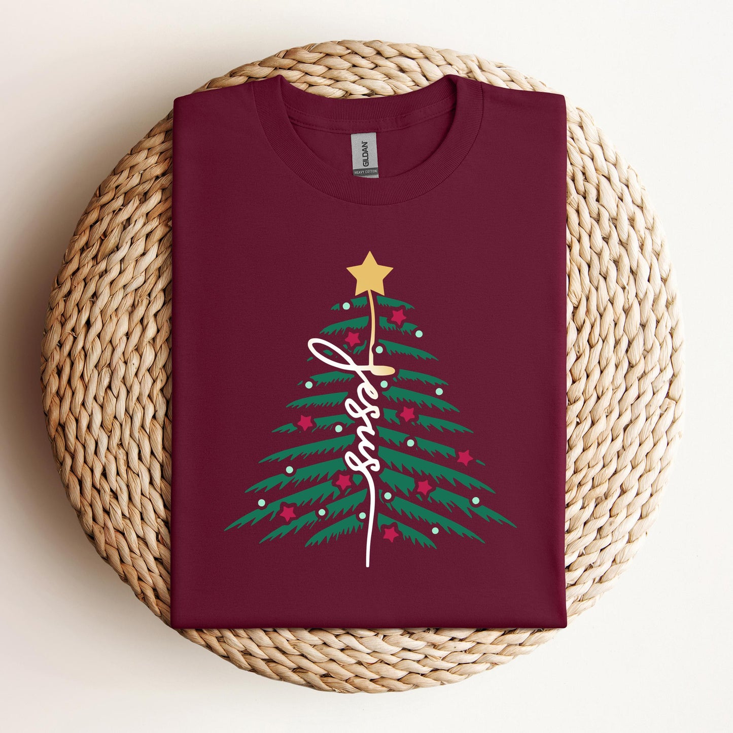 Jesus Christmas Tree 01