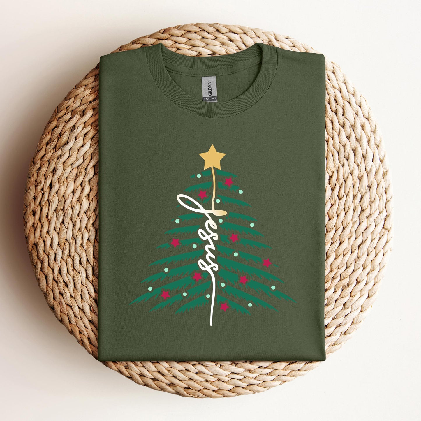 Jesus Christmas Tree 01