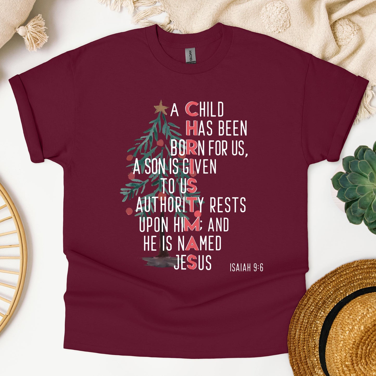 Jesus Christmas Tree 02