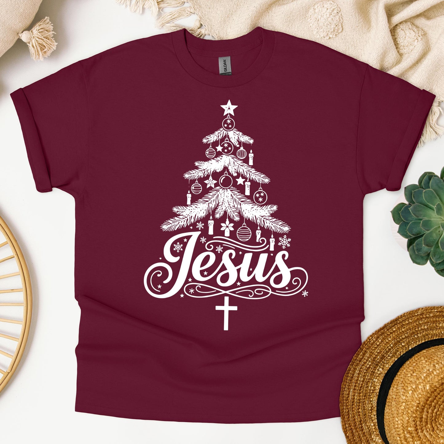 Jesus Christmas Tree 05