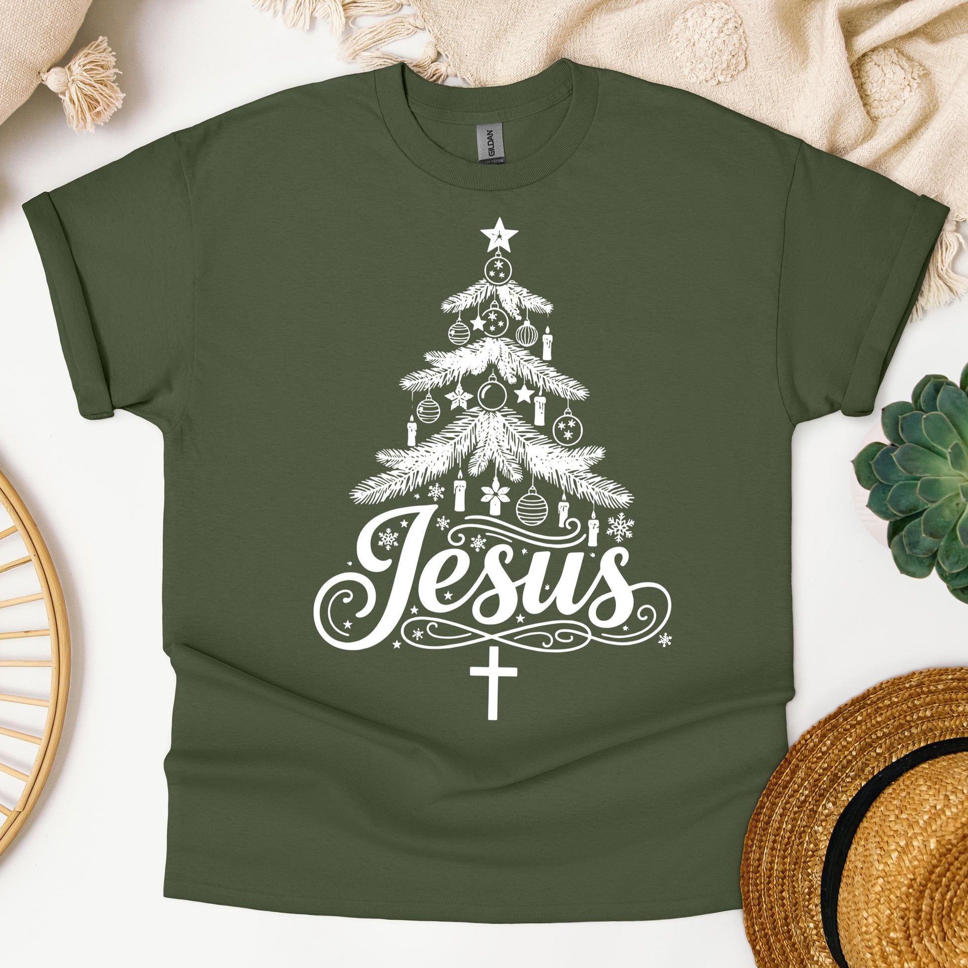 Jesus Christmas Tree 05