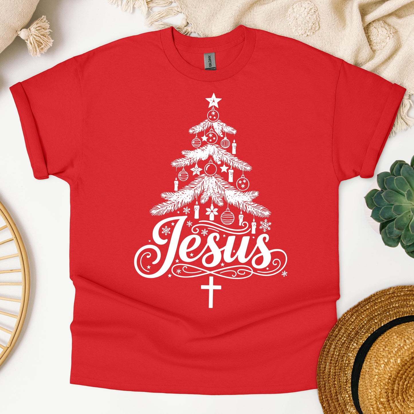 Jesus Christmas Tree 05