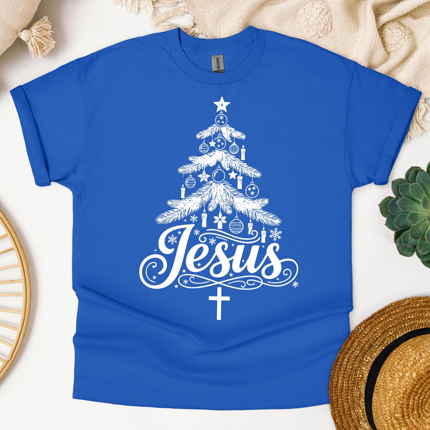 Jesus Christmas Tree 05