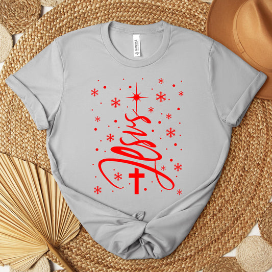 Jesus Christmas Tree Premium T-shirt