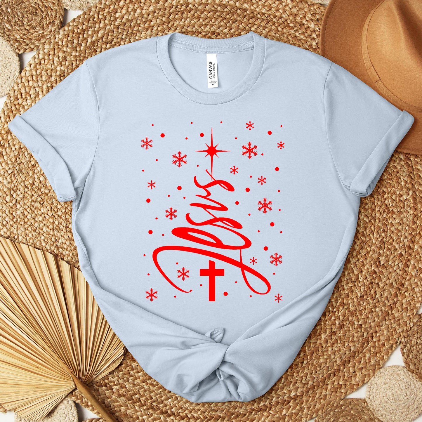 Jesus Christmas Tree Premium T-shirt