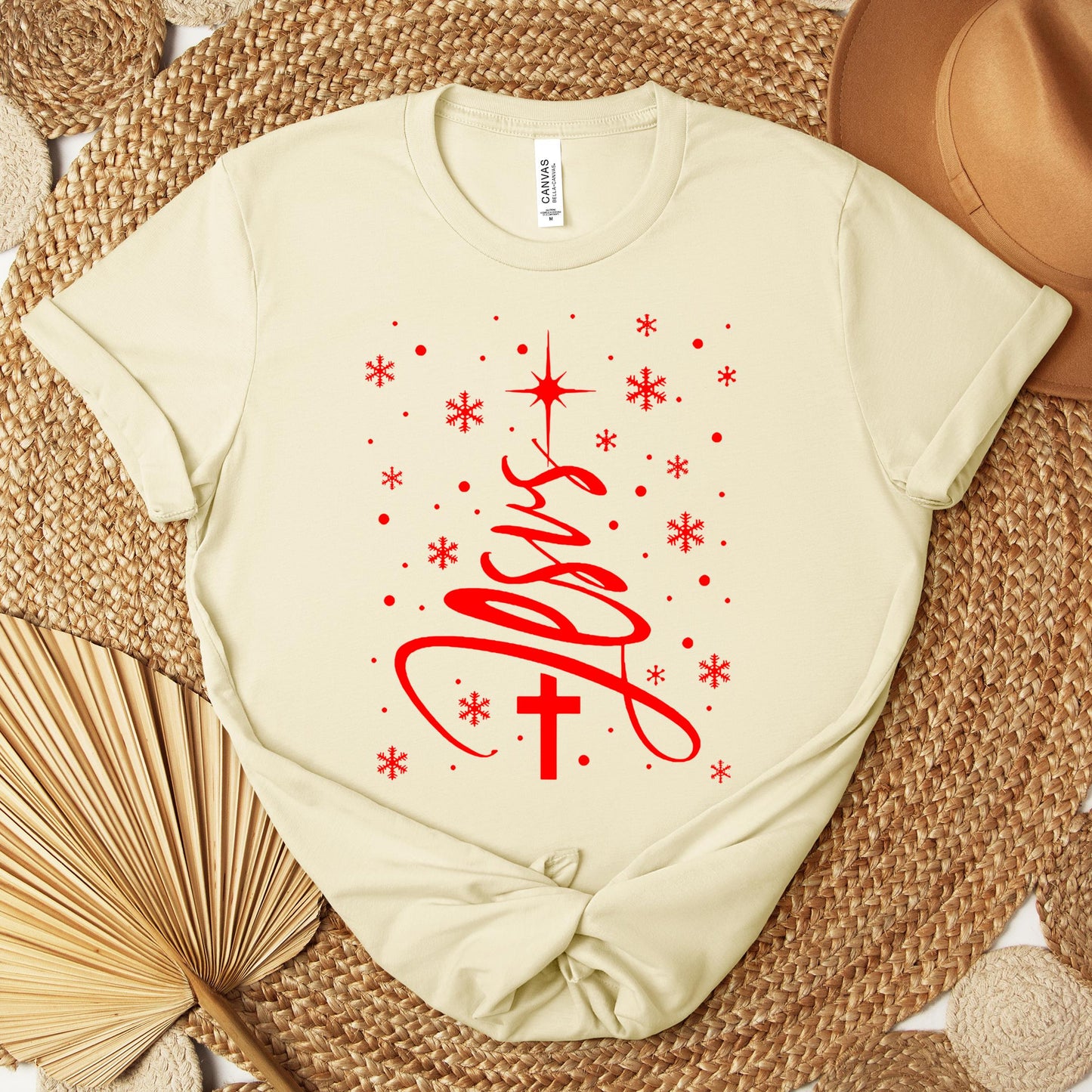 Jesus Christmas Tree Premium T-shirt