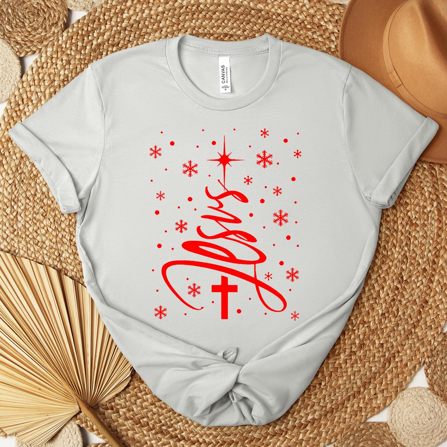 Jesus Christmas Tree Premium T-shirt