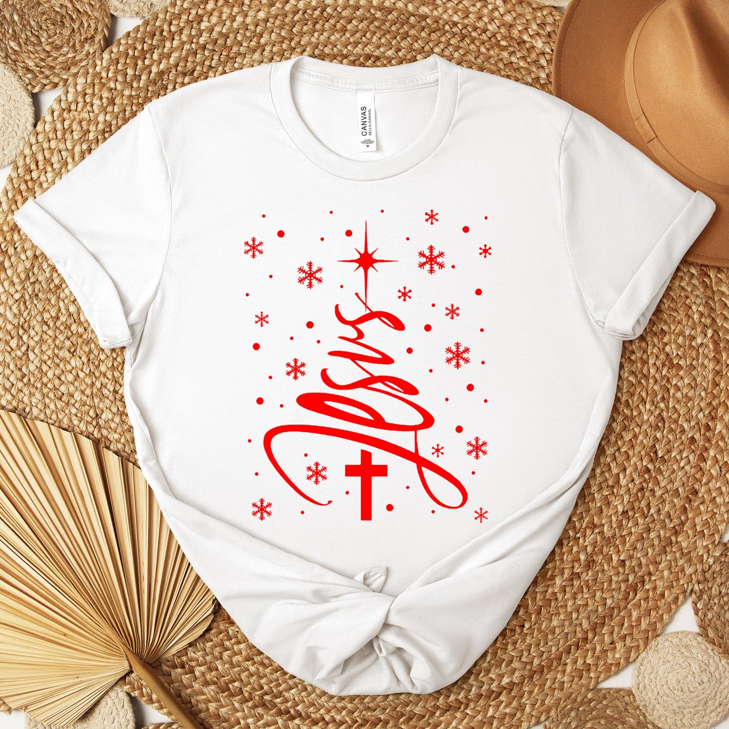 Jesus Christmas Tree Premium T-shirt
