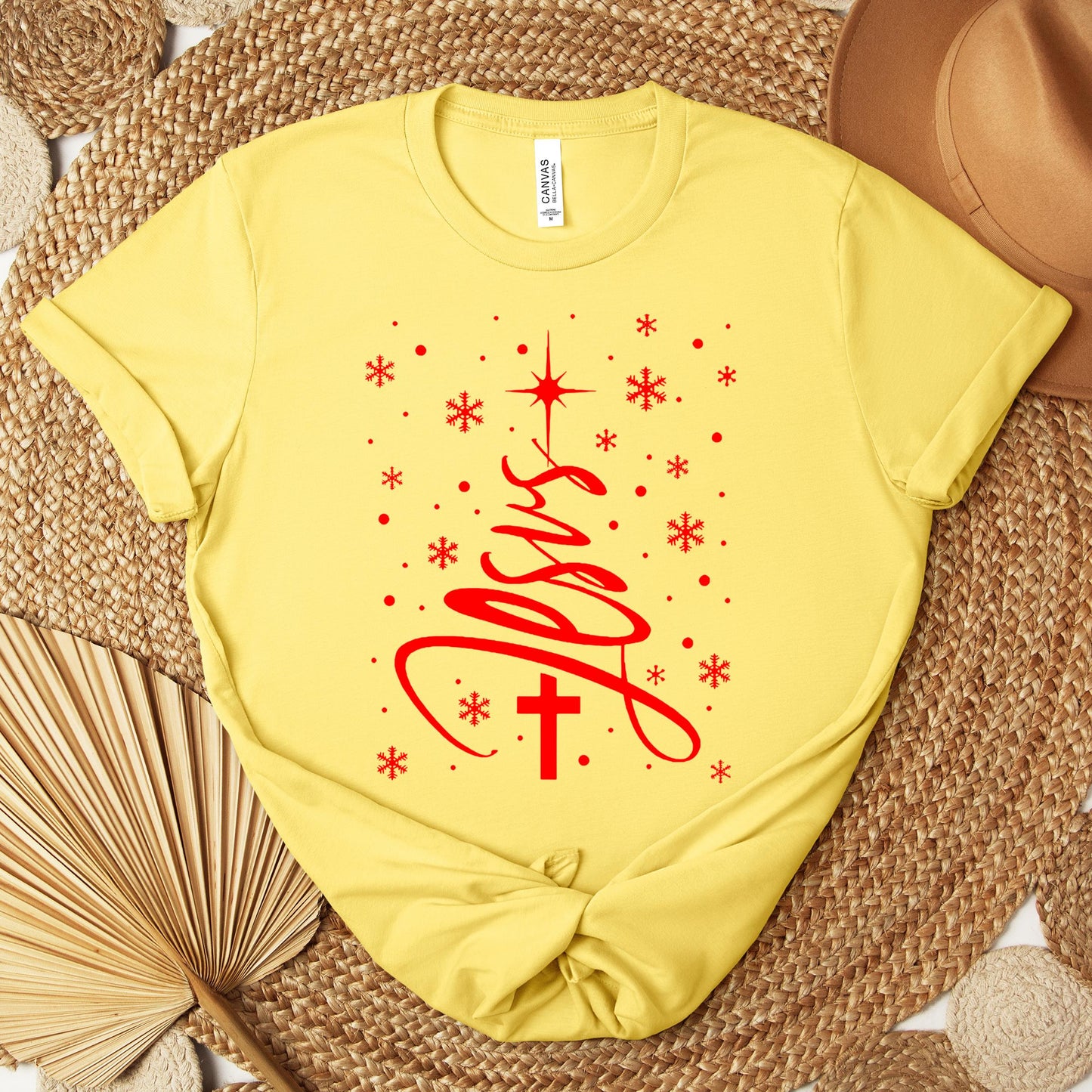 Jesus Christmas Tree Premium T-shirt