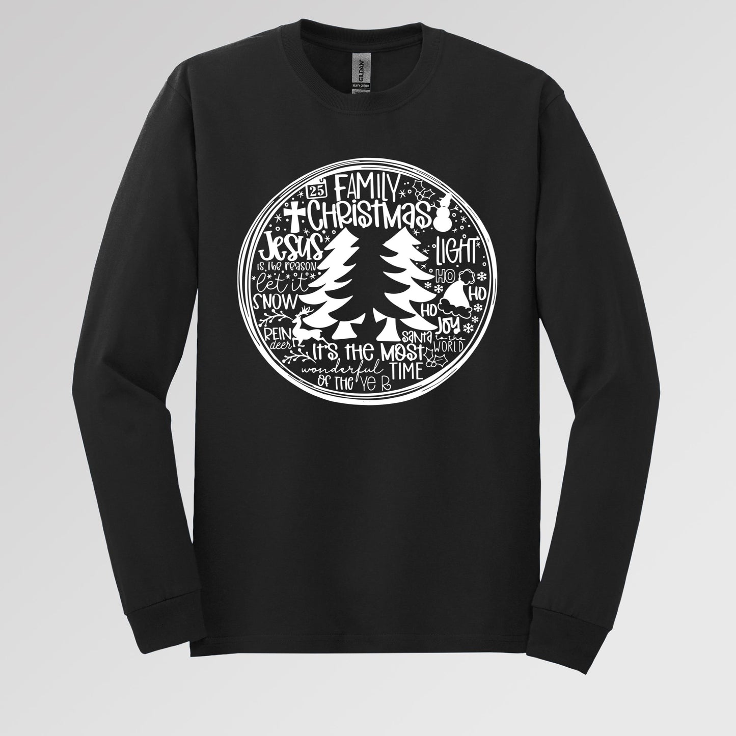 Jesus Christmas Typography