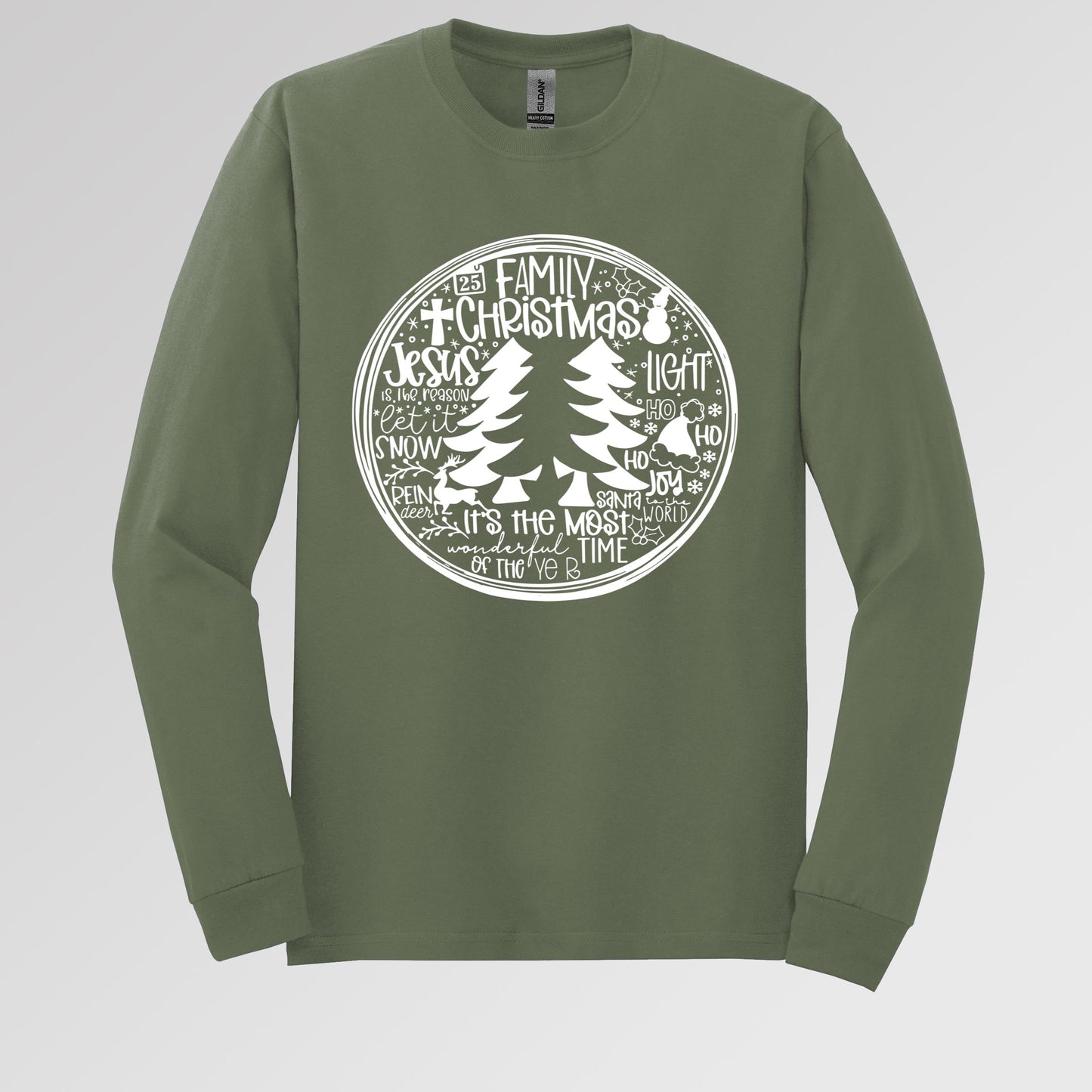 Jesus Christmas Typography