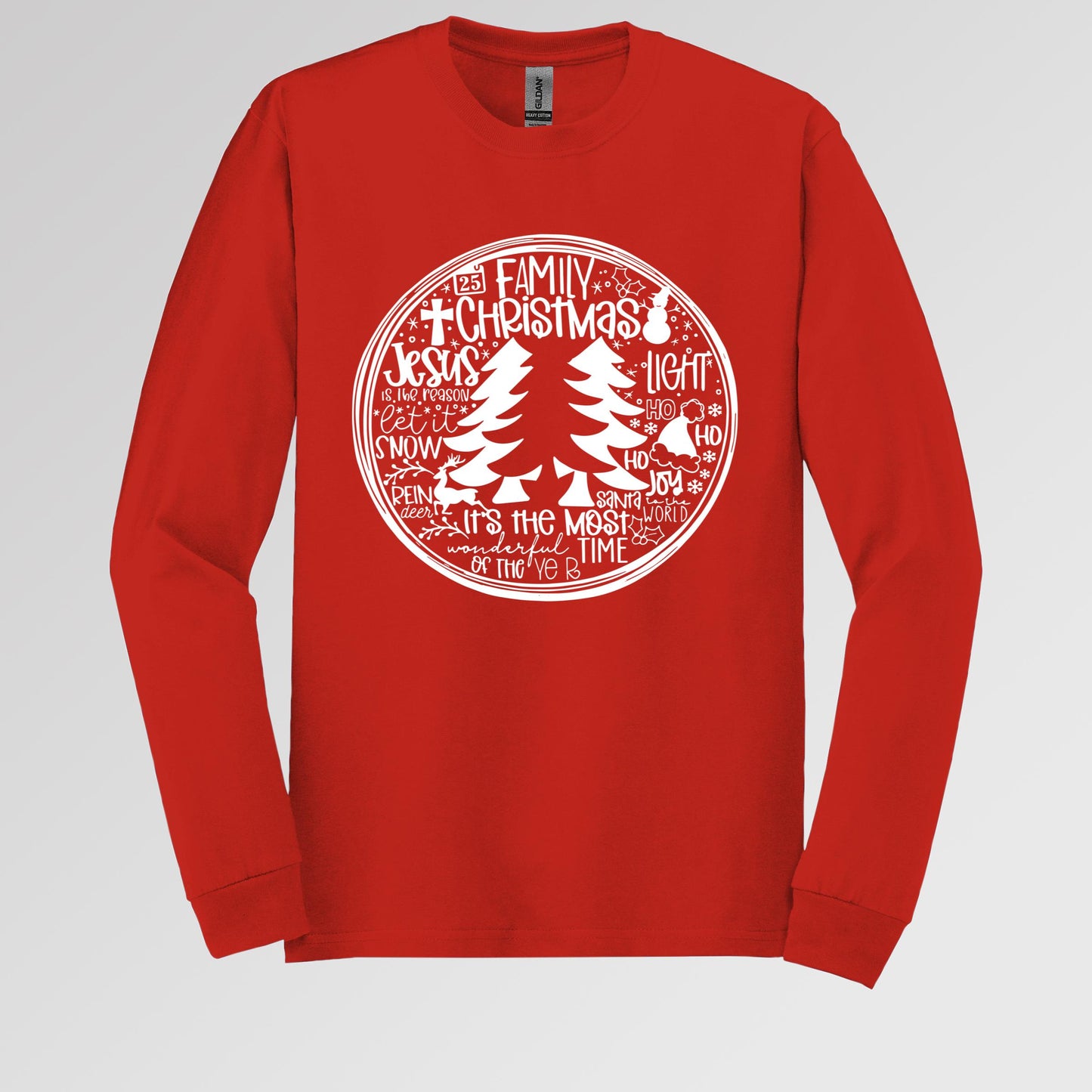 Jesus Christmas Typography