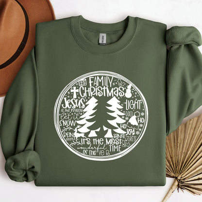 Jesus Christmas Typography