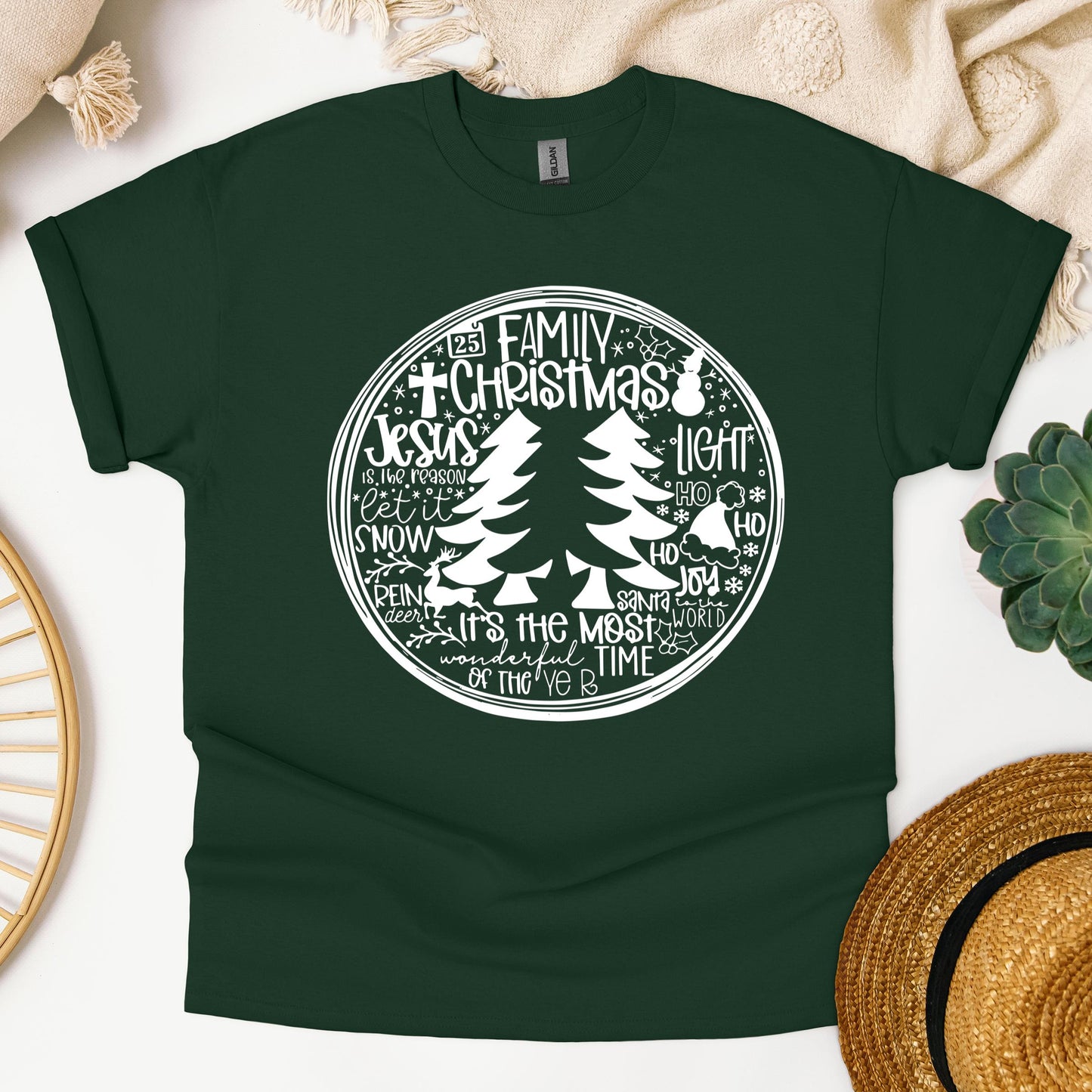 Jesus Christmas Typography