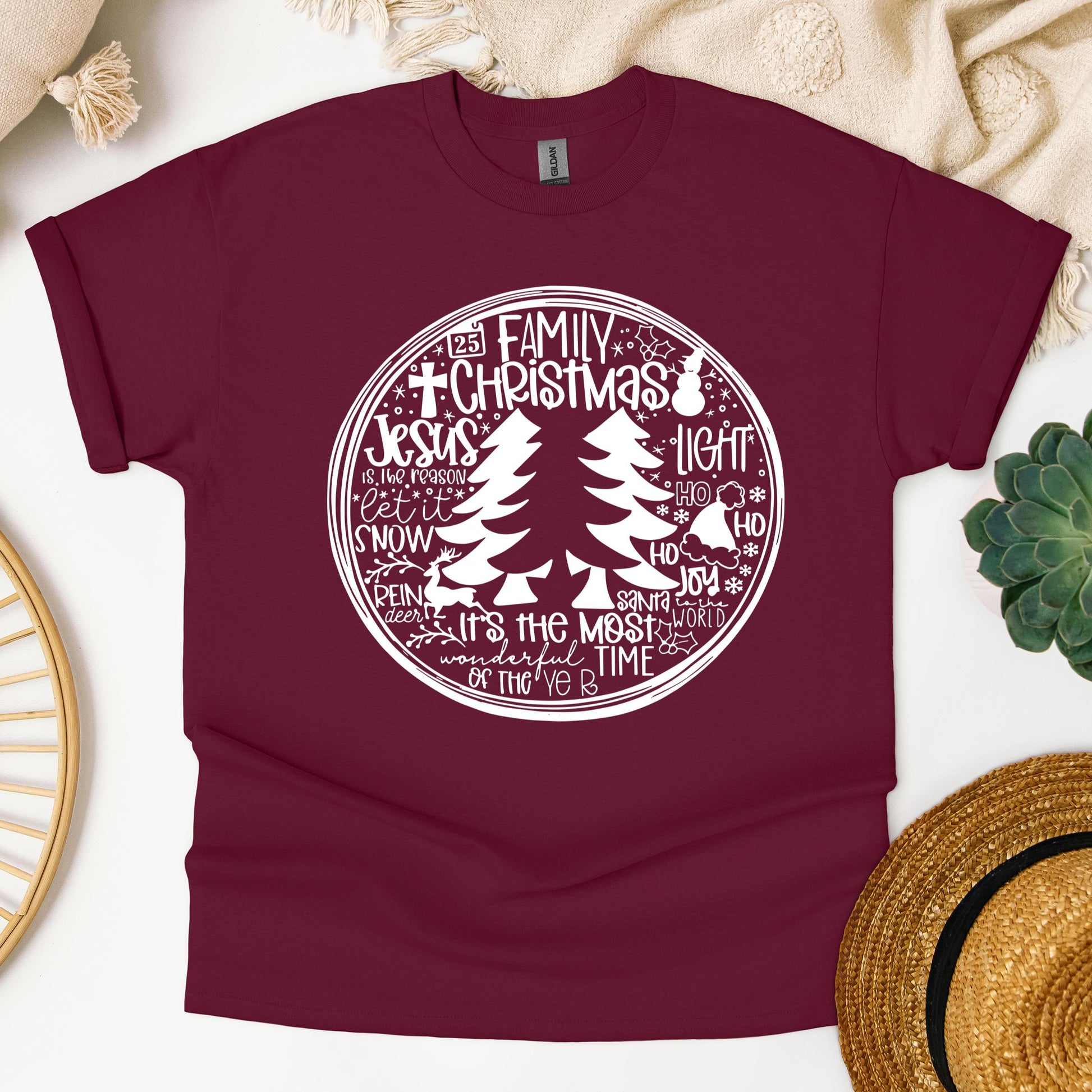 Jesus Christmas Typography