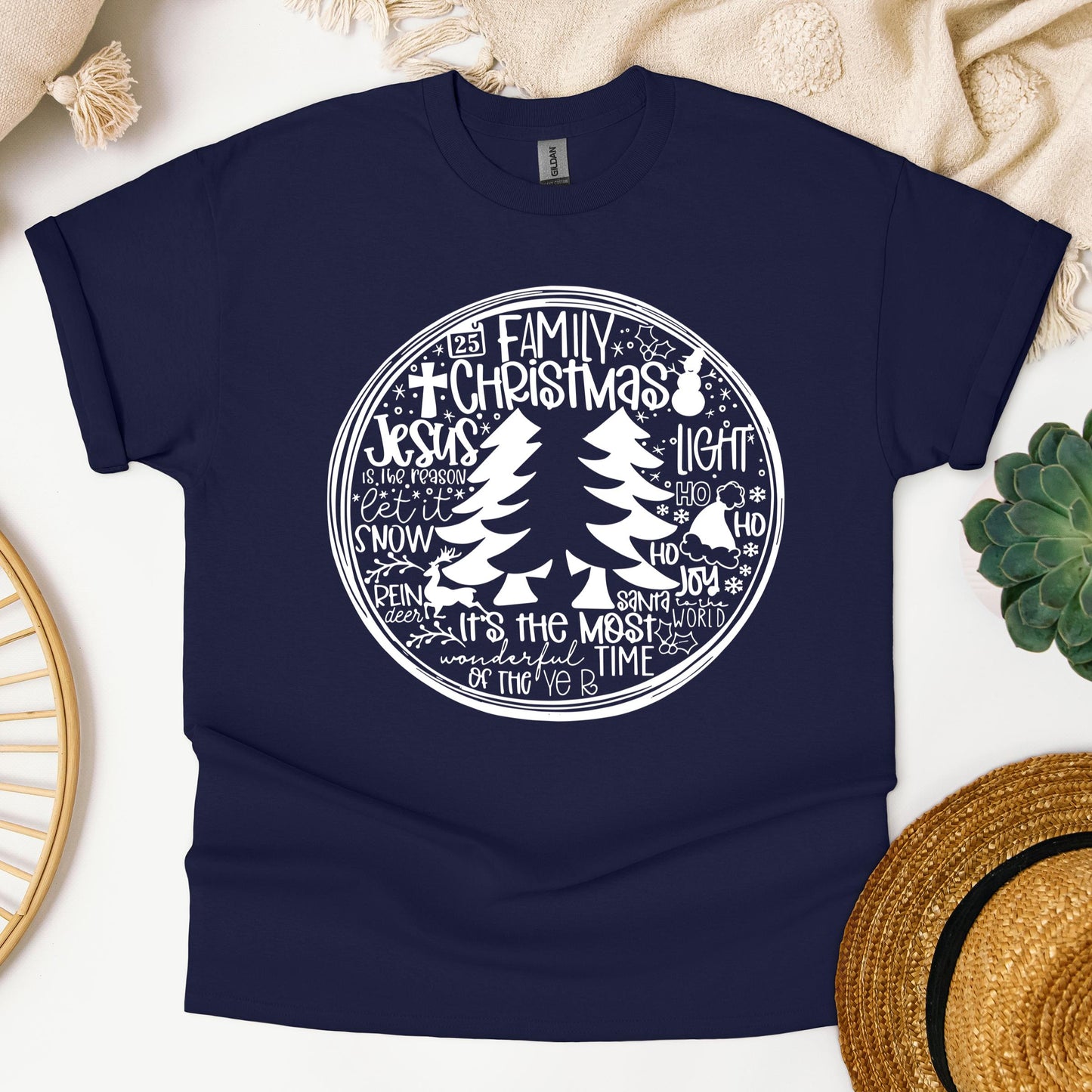 Jesus Christmas Typography