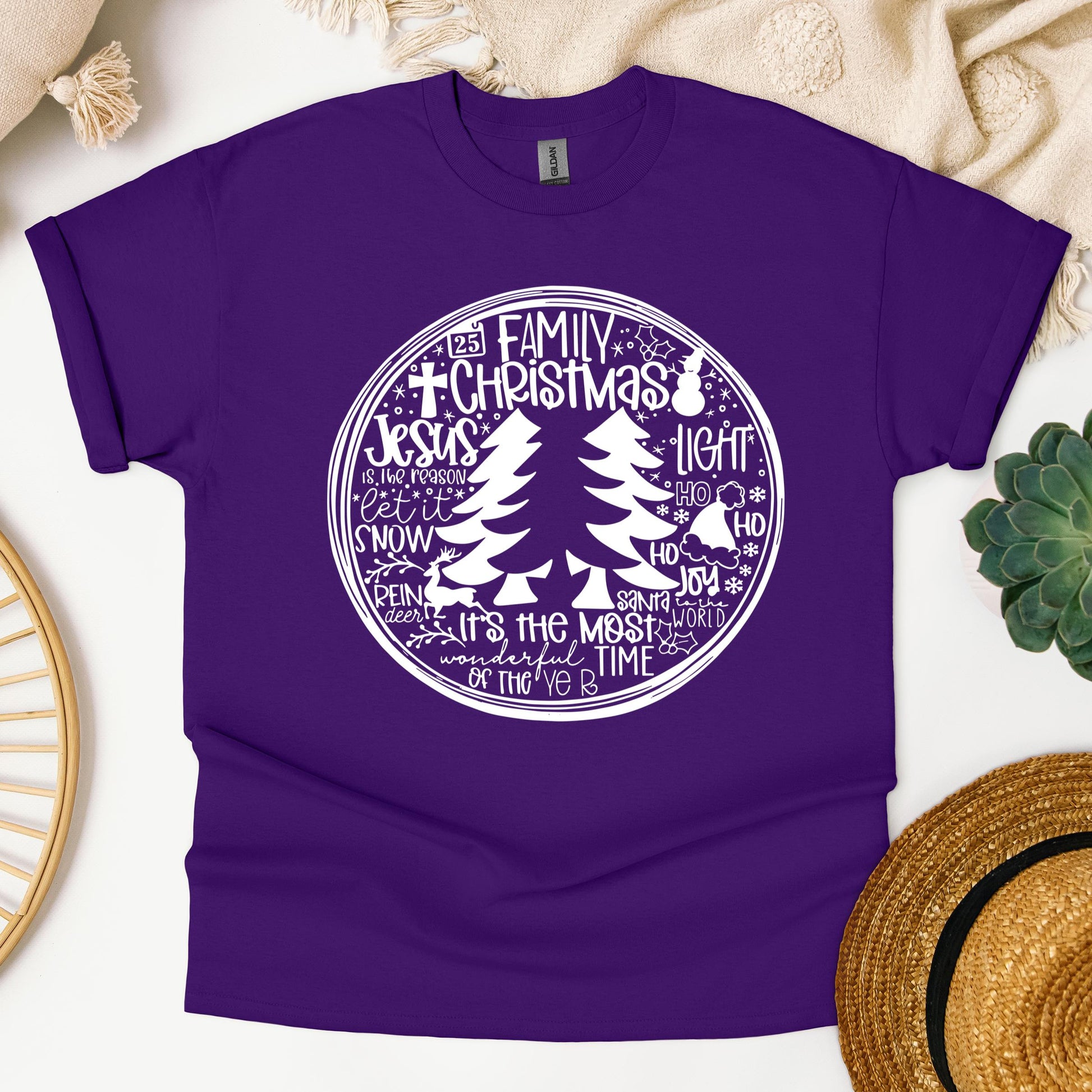 Jesus Christmas Typography