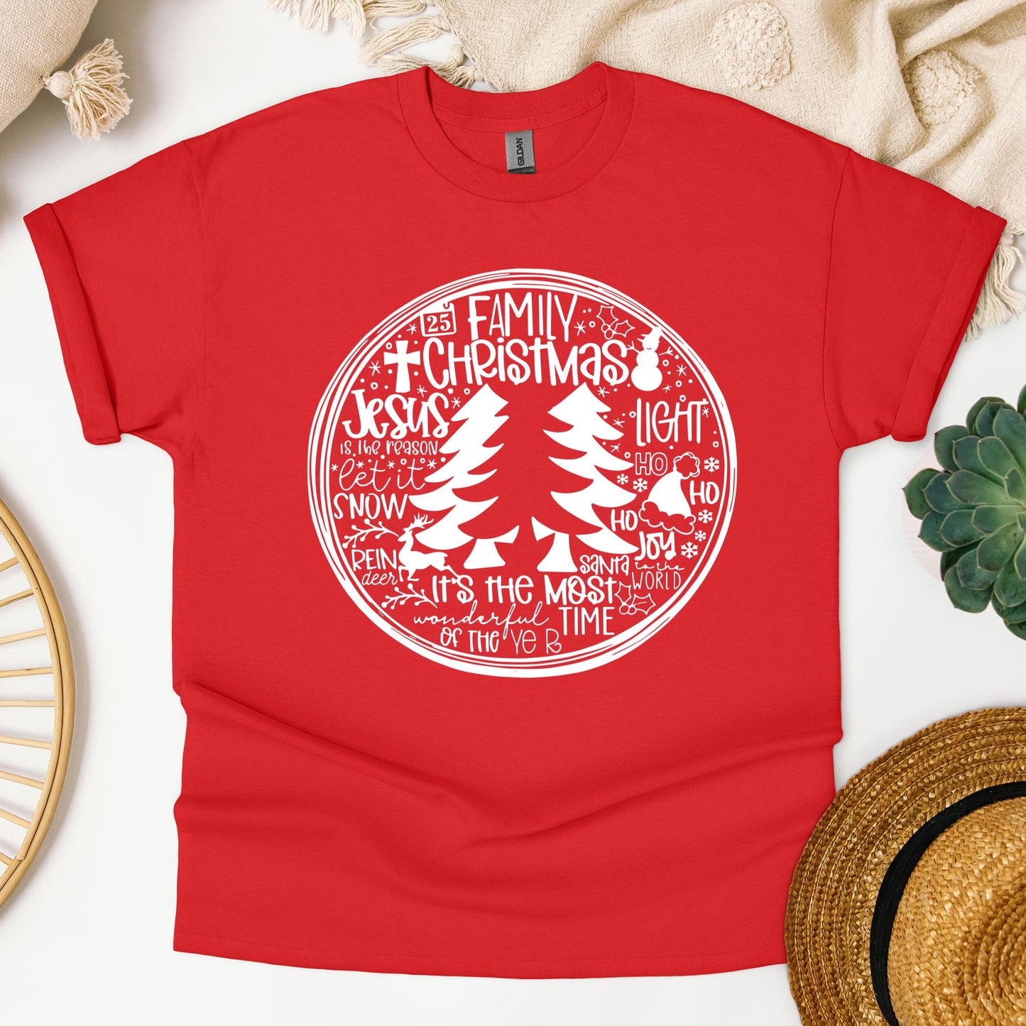 Jesus Christmas Typography