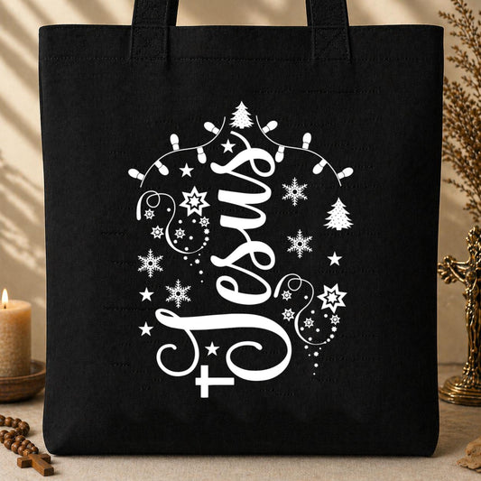 Jesus Christmas Tote Bag