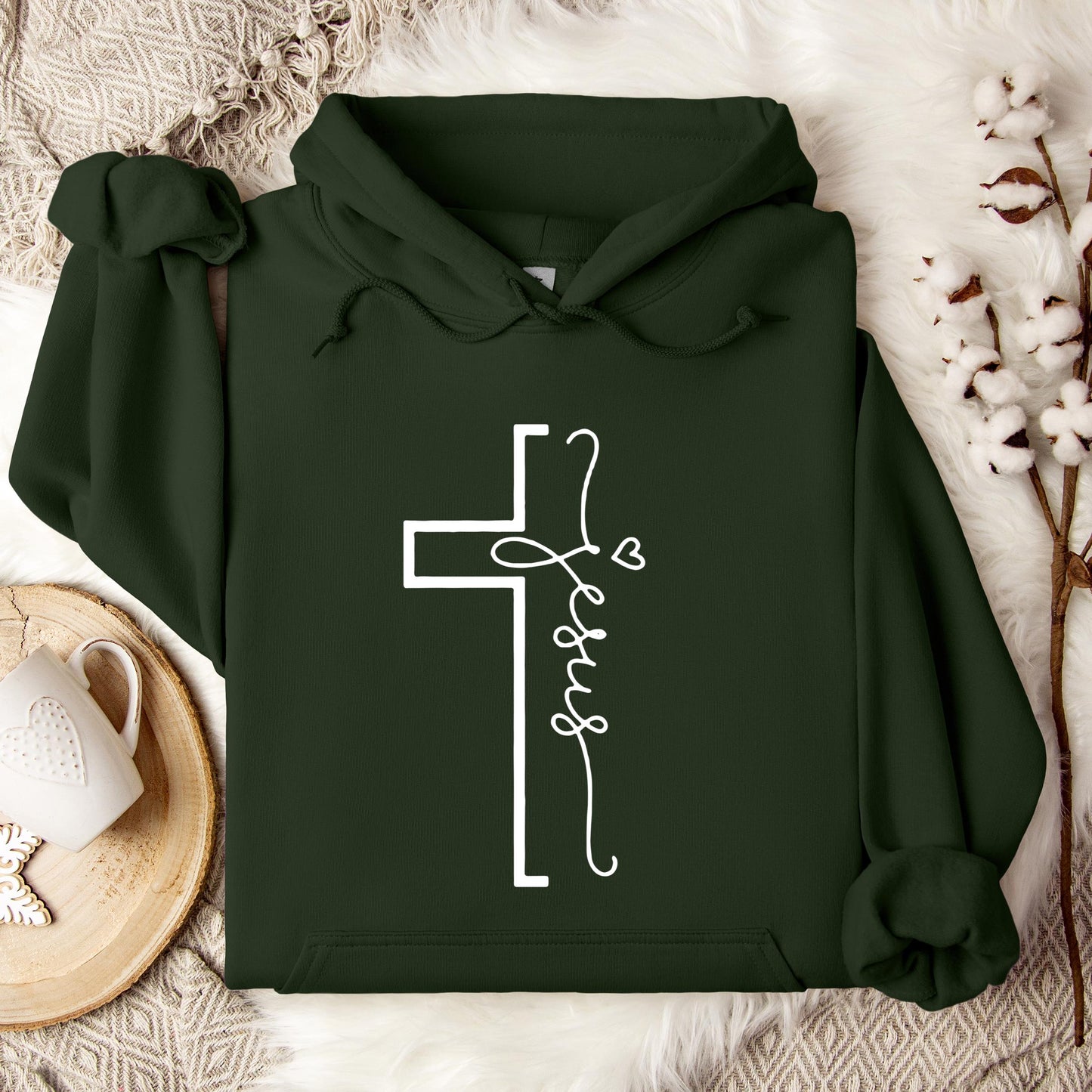 Jesus Cross 01 Hoodie