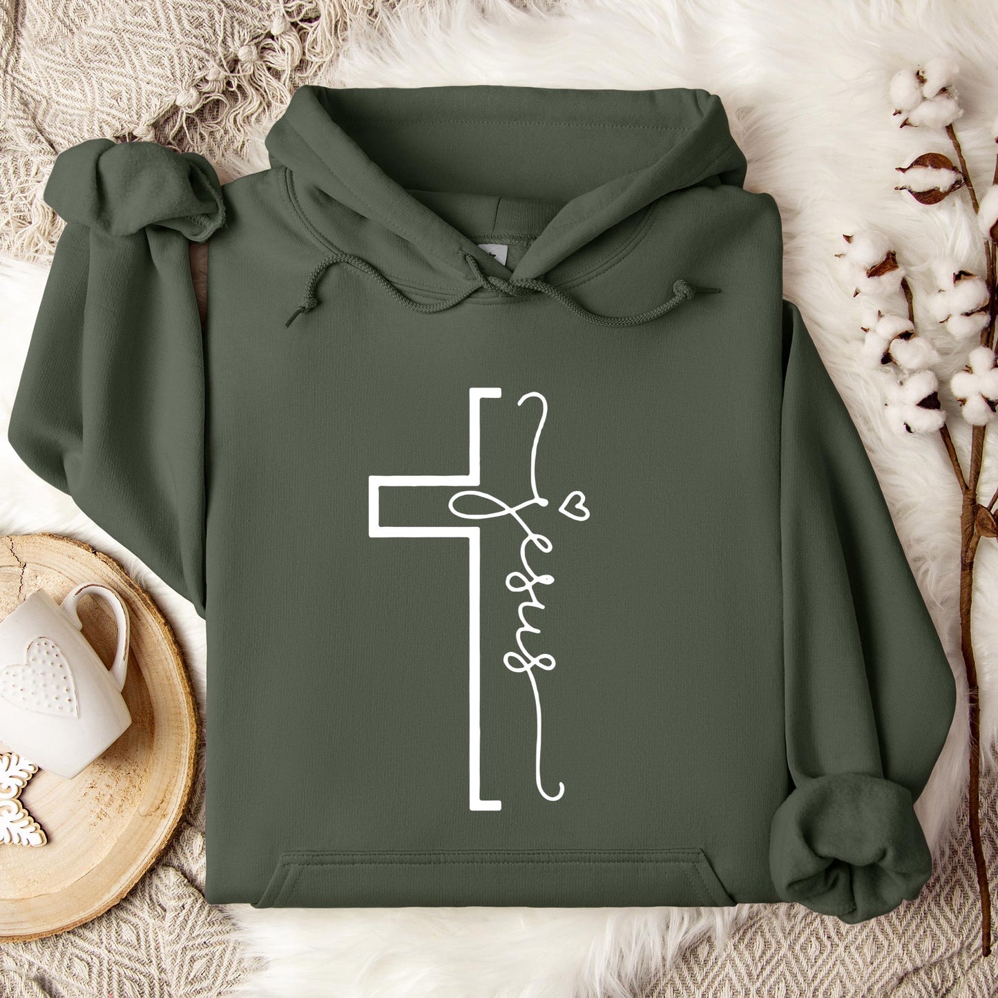 Jesus Cross 01 Hoodie