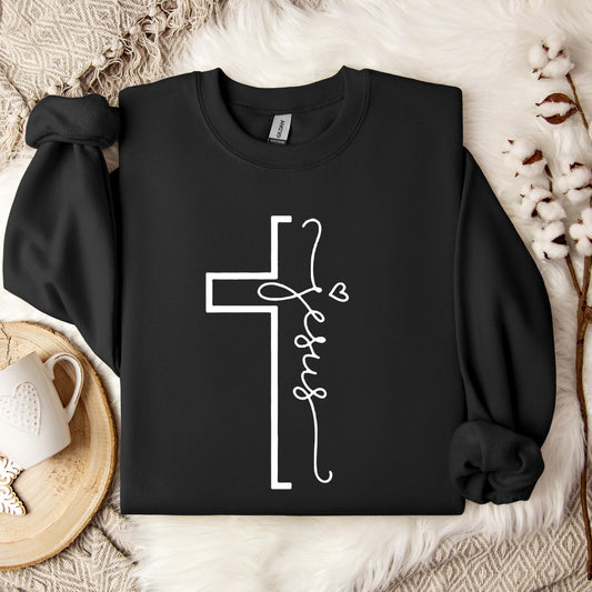 Jesus Cross 01 Sweatshirt