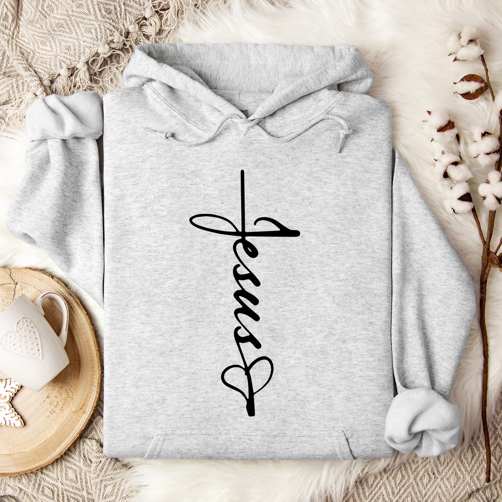 Jesus Cross 02 Hoodie